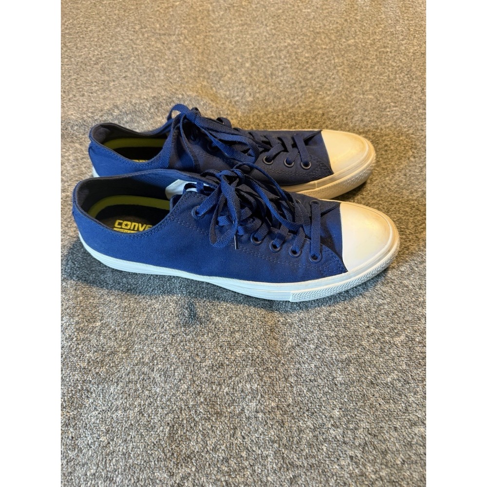 RARE🔥 Converse Chuck‎ Taylor All Star 2 Lo Ox Royal Blue Lunarlon 10 Mens Shoe